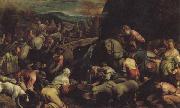 Jacopo Bassano The Israelites Drinkintg the Miraculous Water Germany oil painting artist